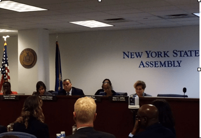 Photo // Charlotte Gibson The New York State Assembly holds a hearing to discuss the recent influx of migrant youth from Central America to New York City, on Tuesday, September 16, 2014.